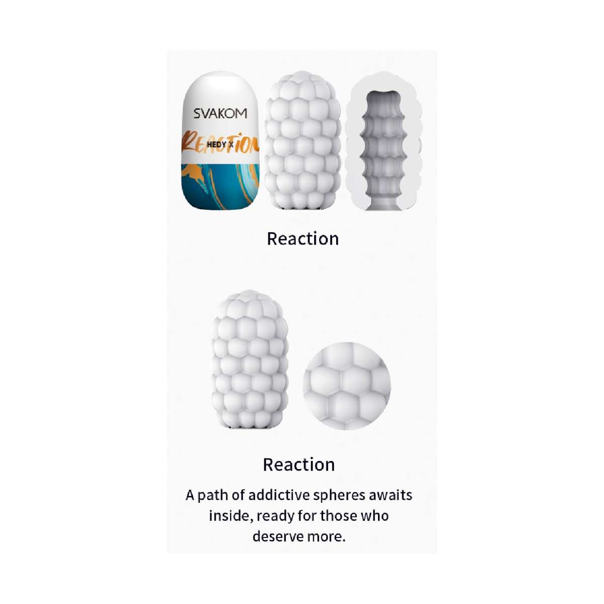 Svakom - Hedy X Reaction - 5 Eggs - Image 4