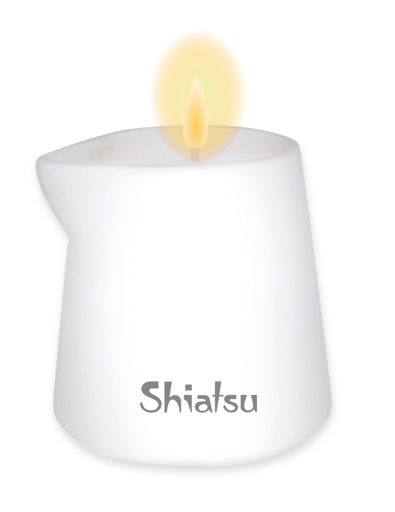 Shiatsu - Candela da massaggio alla Crema di lamponi e vaniglia - immagine 2