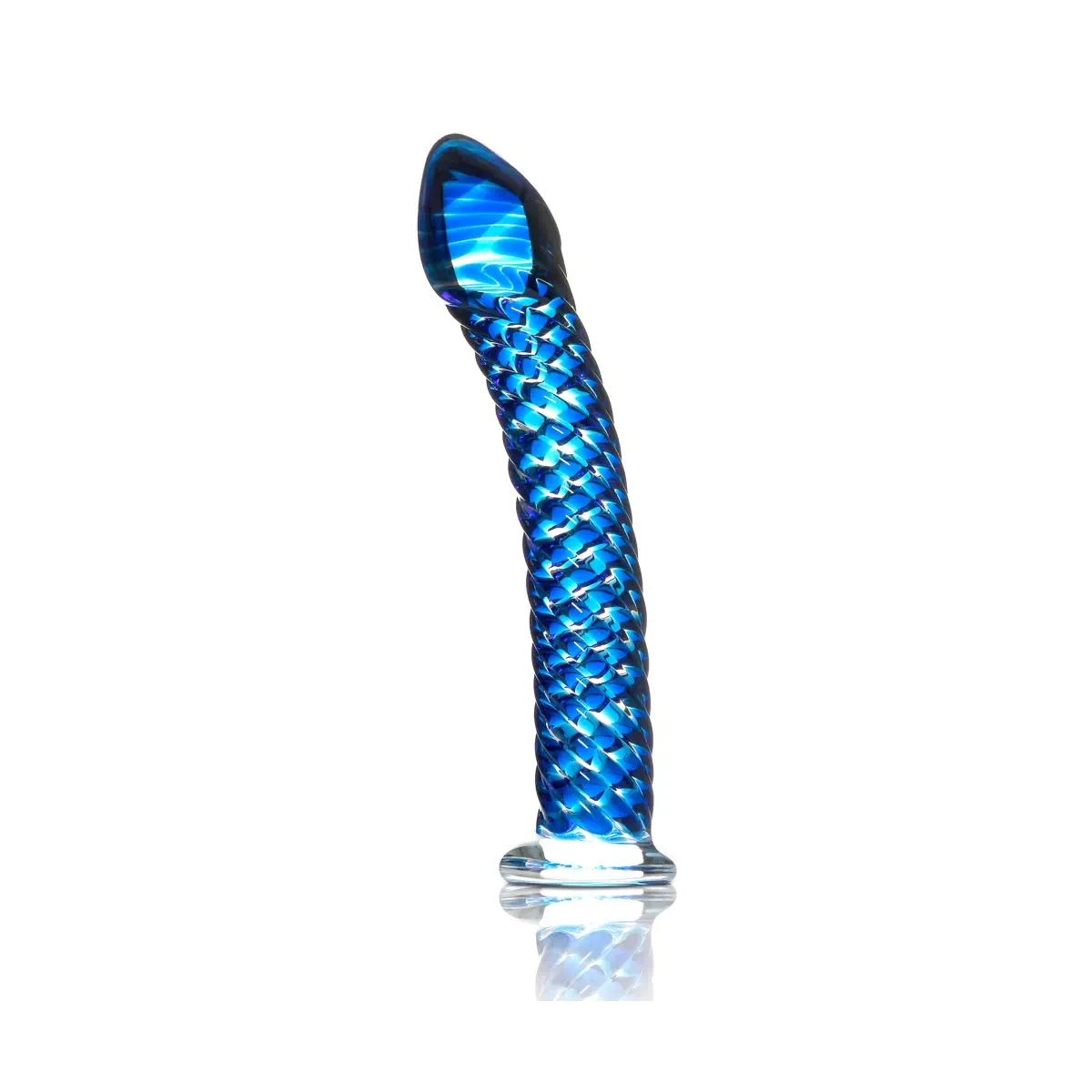 Icicles No. 29 Blue - Glass dildo - Image 2