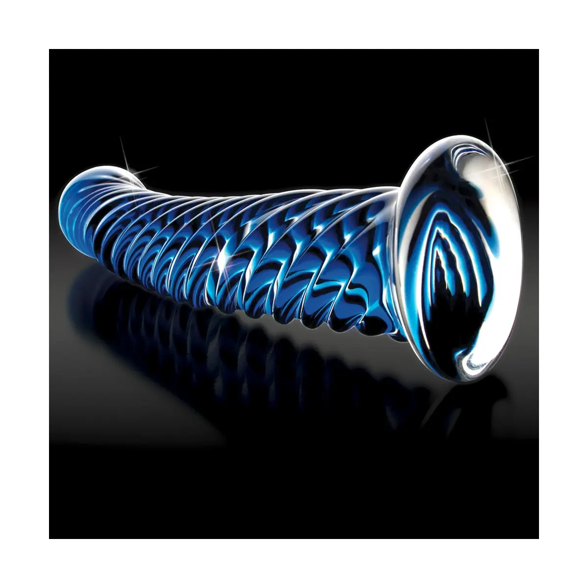 Icicles No. 29 Blue - Glass dildo - Image 3