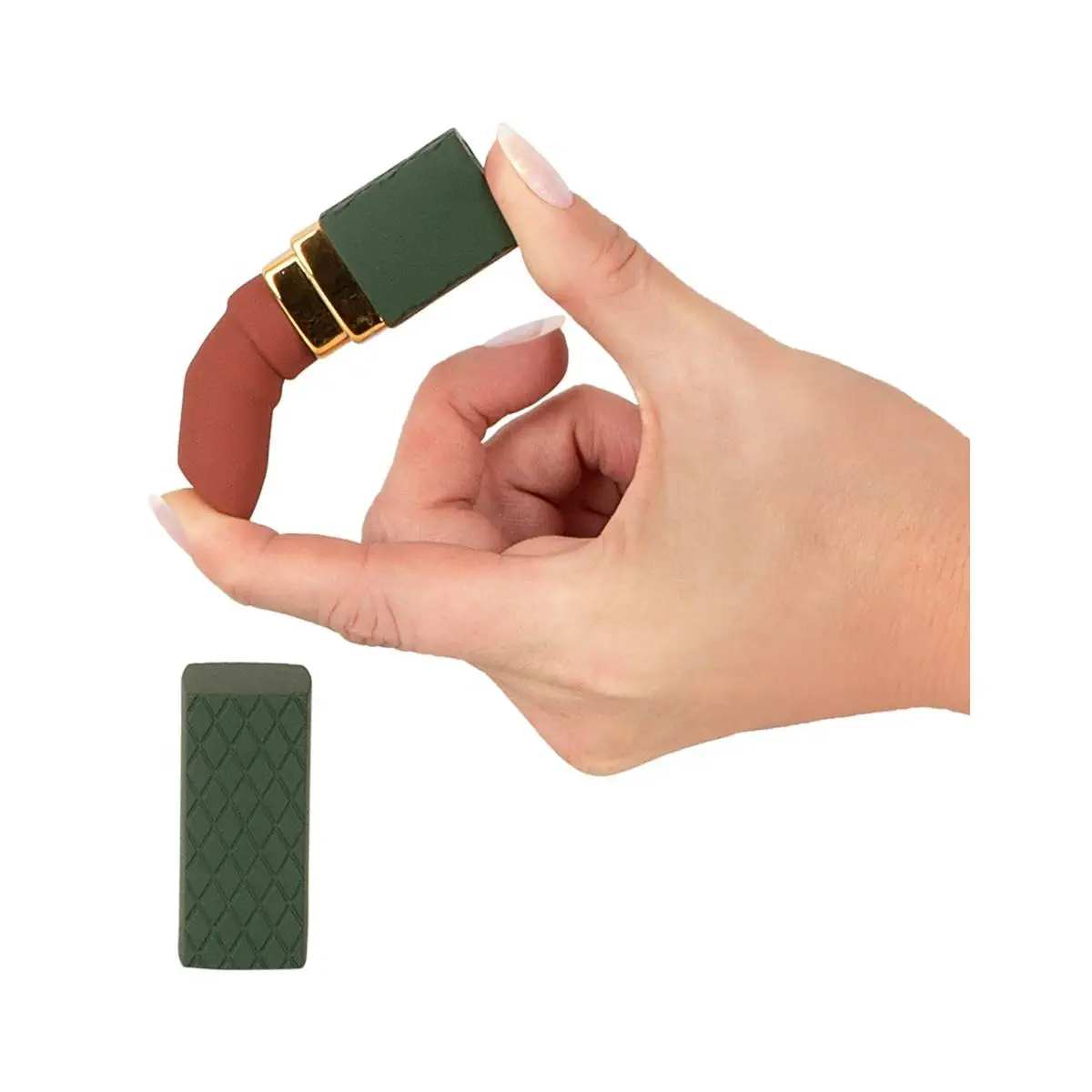 Emerald Love - Luxurious Lipstick Vibrator - Image 4