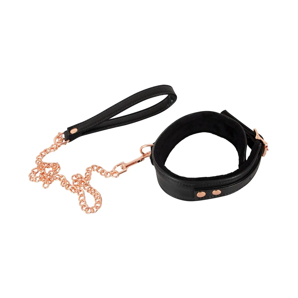 Bad Kitty collare e guinzaglio nero - immagine 6
