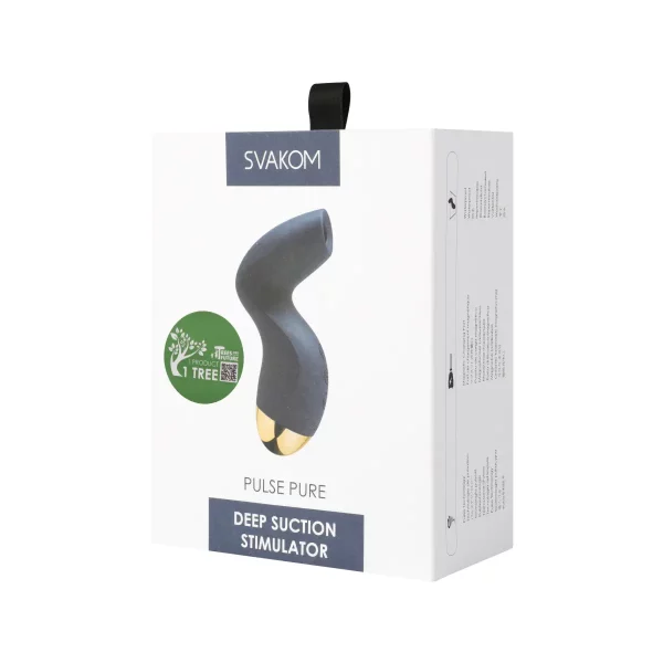 Svakom - Pulse Pure Deep Suction Stimulator - Dark Blue